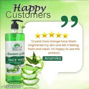 Gel Facial Refrescante 3 en 1 de Aloe Vera y Neem Orgánico para Todo Tipo de Piel - Product Image 4