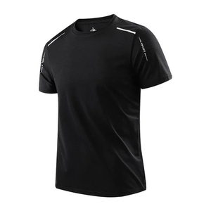 T-shirts tricotés délavés à l'acide pour hommes, tendance 2025, nouveau design, personnalisables, haute qualité, faible MOQ, OEM - Product Image 2