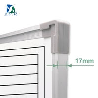 Tableau Tactique de Football Magnétique Double Face en Aluminium et Plastique SYH, Personnalisable pour Entraîneurs (Tailles 30x45-90cm)