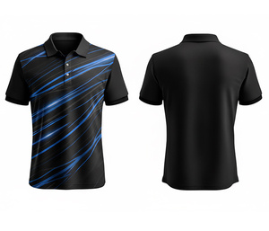 เสื้อโปโลแบบซับลิเมชั่นเต็มตัว สั่งผลิตจำนวนมาก บริการ OEM/ODM พร้อมรับผลิต – น้ำหนักเบา สำหรับผู้ชาย ผู้หญิง และเยาวชน แห้งเร็ว ระบายอากาศได้ดี เหมาะสำหรับกิจกรรมกีฬา - Product Image 5