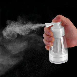 High Quality Portable Transparent Travel Baby Refillable Dry Loose Powder Wholesale Screen Printing <b>Plastic</b> Pump Sprayer <b>Bottle</b> - Product Image 4