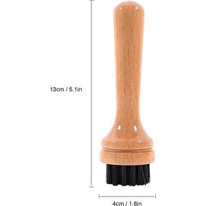 Spazzole per Pulizia Domestica Portatili, Spazzola per Lavaggio Rivetti in Vinile e Pellicola Riflettente, Spazzola a Base di Legno per Uso Domestico - Product Image 2