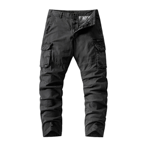 New Tactical Cargo Pants Men <b>Trousers</b> Pants Multiple Pockets Working Hiking Casual Plus Size men's pants washed - Product Image 5