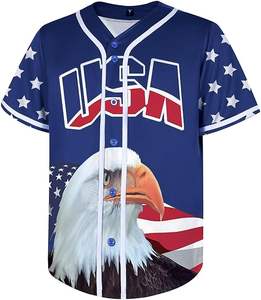 T-shirts de baseball personnalisés, maillots de baseball, produits en promotion - Product Image 5