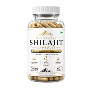Cápsulas de Extracto de Shilajit del Himalaya 100% Auténticas OEM, Cápsulas Veganas de Shilajit de Alta Calidad, Ricas en Ácido Fúlvico para Hombres y Mujeres - Product Image 2
