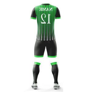 Team Wear Jersey with Short Set Manufacturer Club Uniform Men's Apparel Soccer Uniform Kits Training Wear <b>Compression</b> Jersey - Product Image 6
