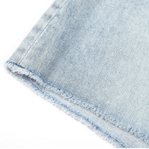 Pantalones Cortos de Mezclilla para Hombre, Estilo Vintage Y2K, Hip Hop, Corte Holgado, Cintura Alta Elástica, Transpirables para Verano, 100% Mezclilla - Product Image 3