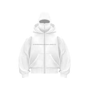 Sweat à capuche unisexe avec cagoule, sweat à capuche zippé tendance, sweat à capuche décontracté à manches longues, coupe-vent, sweat d'hiver - Product Image 1