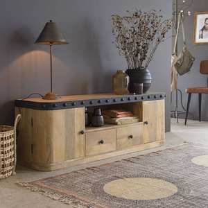 Mueble para TV de madera de mango Vandana Mira Lunaris - Product Image 1