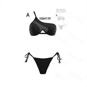 Maillot de bain une pièce grande taille HDJ, effet ventre plat, tenue de plage conservatrice, monokini sexy SQ66139 - Product Image 2