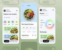 Aplicación Móvil de Entrega de Comida para Pedidos en Línea, Lista de Restaurantes, Seguimiento en Vivo, Pagos Seguros, Entrega Rápida, Internet, MAC