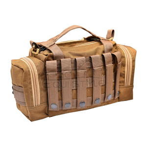 กระเป๋าเดินทางแบบดัฟเฟิล Tactical ขนาดใหญ่ สีโคโยตี้ สำหรับกิจกรรมกลางแจ้ง แคมป์ปิ้ง ท่องเที่ยว รับทำโลโก้  กระเป๋าอเนกประสงค์ กันน้ำ ทนทาน - Product Image 1