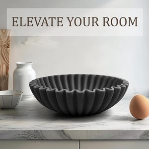 Fruit bowl for kitchen counter, modern fruit bowl, decorative fruit <b>basket</b>, kitchen counter top fruit bowl, <b>large</b> fruit bowl, - Product Image 2