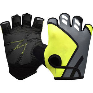 Gants de cyclisme unisexes sans doigts, antidérapants, absorbant les chocs, respirants - Product Image 1