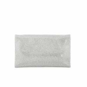 Sac de soirée nuptiale argenté P24351 Pochette élégante pour les mariées - Product Image 1