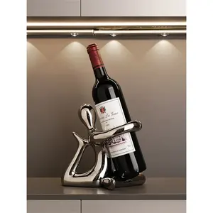 Support à vin en métal de qualité supérieure, nouveau design, pour les fêtes, style farmhouse, imperméable, de haute qualité, support décoratif pour bar, Zahid - Product Image 1