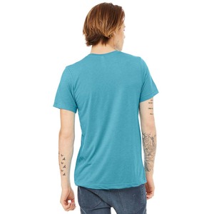 เสื้อยืดคอกลมเนื้อเจอร์ซีย์แบบสวมใส่สบายสำหรับผู้ชาย - Product Image 1