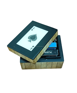 Luxury Bone Antique Decorative Gift Storage <b>Box</b> for Holding Joker Cards Playing Cards With Smart Custom <b>Box</b> Gift Accessories - Product Image 1