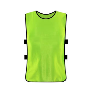 Chalecos de entrenamiento de fútbol reversibles en oferta, ligeros, transpirables, de malla, para equipos, a bajo precio. - Product Image 1