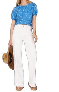 เสื้อเชิ้ตแขนสั้นลำลองสไตล์ Y2K ลายดอกไม้เขตร้อนสำหรับผู้หญิง เหมาะสำหรับวันหยุดพักผ่อนแบบฮาวาย เป็นมิตรกับสิ่งแวดล้อม และซักได้ - Product Image 2