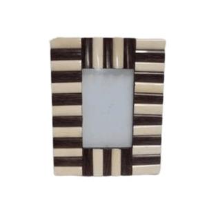 Custom Designed Wooden and Bone Inlay <b>Photo</b> <b>Frame</b> Horn Picture <b>Frame</b> with Resin for Home Decorative Purpose - Product Image 4