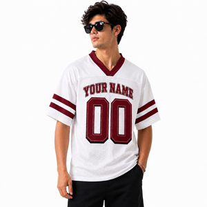เสื้อฟุตบอลแบบกำหนดเอง เสื้อกีฬาตาข่ายพรีเมียม ชุดทีม แบรนด์ส่วนตัว - Product Image 4