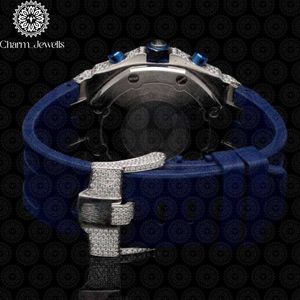 Charm_Jewells Luxury Stainless Steel <b>Watch</b> 42mm Round Case Sapphire Crystal Analog <b>Mechanical</b> Unisex Fashion - Product Image 4