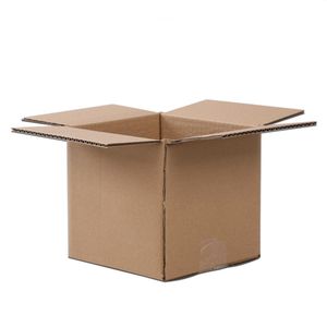 Scatole di Cartone Ondulato Giallo 100% 4x4x4 (10*10*10cm) per Confezioni Regalo, Scatole con Laminazione Opaca per Uso Industriale - Product Image 5
