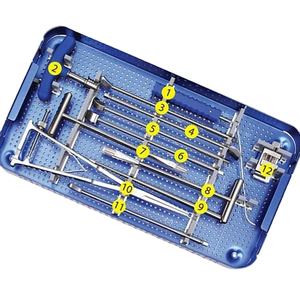 Juego de instrumentos de jaula TLIF PEEK de acero inoxidable de alta calidad, instrumentos quirúrgicos ortopédicos, venta al por mayor, MOQ bajo de VIDIFIVE - Product Image 2