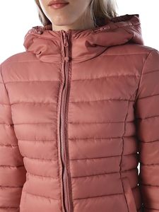 Women's Lightweight <b>Packable</b> Puffer <b>Jacket</b> Hooded Winter Quilted <b>Jacket</b> Custom Women's Hooded Puffer <b>Jacket</b> Water Resistant Coat - Product Image 5