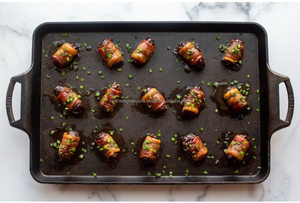 Chảo Nướng Bằng Gang Dày Dạn 15.5X10.5 Inch - Product Image 4