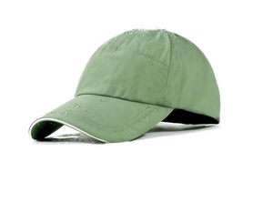New Custom 6-Panel 3D Embroidery Logo Dot Corduroy Quick Dry Breathable Waterproof 100% Polyester Baseball <b>Cap</b> Unisex Sporty - Product Image 3