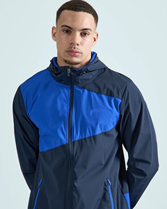 Chaqueta cortavientos de nailon para hombre, ligera, impermeable, estilo urbano, con logotipo personalizado del fabricante OEM premium. - Product Image 2