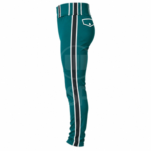 Pantalones de Béisbol Personalizados para Equipos, de Secado Rápido, Transpirables, 100% Poliéster, Uniformes de Alto Rendimiento, Venta al Por Mayor de Fábrica para Hombre - Product Image 3