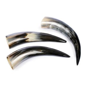 แก้วน้ำทำมือจากเขาควายแท้ สไตล์ไวกิ้ง สำหรับน้ำ เบียร์ มี้ด - Product Image 5