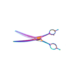 กรรไกรตัดขนสุนัขคุณภาพสูง สแตนเลสสตีล แบบโค้ง - Product Image 6