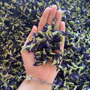 Pétales de fleurs de thé bleu séchées de haute qualité, très appréciés, pour la coloration de boissons, l'infusion de thé, la pâtisserie et la décoration - VENTE RAPIDE - Product Image 6