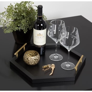Luxury Resin Serving <b>Tray</b> <b>Decorative</b> <b>Tray</b> <b>for</b> Coffee Table Dining Table Display Available at Wholesale Price - Product Image 4