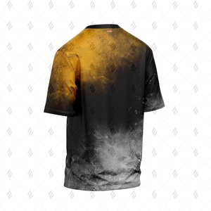 Camiseta de punto extragrande informal para hombre, calidad de exportación, 100% algodón, transpirable, manga corta, estampado personalizado, venta al por mayor - Product Image 5