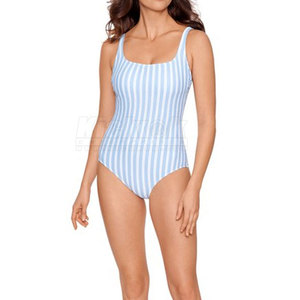 Traje de Baño de Una Pieza para Mujer, Más Vendido, Tejido Transpirable de Secado Rápido, Logotipo Frontal, Diseño Ligero para Deportes Acuáticos y Vacaciones de Verano - Product Image 3
