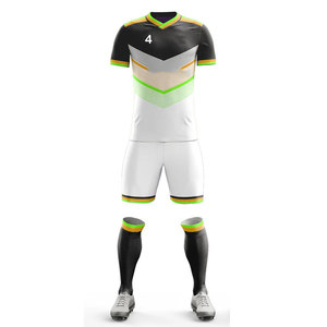 Tenues d'entraînement pour équipes de football et de basketball, automne et été, entièrement sublimées, en polyester/nylon. - Product Image 2