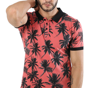 Chemises pour hommes grande taille anti-rides, en tricot uni 100% coton, respirantes, séchage rapide, impression de logo personnalisée par sublimation - Product Image 4
