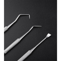 Kit d'instruments dentaires en acier, consommables dentaires réutilisables, miroir et sonde manuels pour usage clinique, prix abordable, taille personnalisée