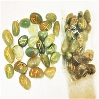 Figura de Lapislázuli Verde, Hecha a Mano, con Patrón de Huevo, Cristales para Equilibrio de Chakras, Reiki, Meditación, Feng Shui y Sanación