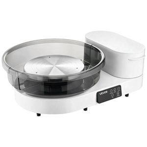 450W Electric 14\" 11\" <b>Table</b> Top Pottery Wheel for Adults 30-300 RPM <b>Adjustable</b> 11\" Turntables Foot Pedal 450W Pottery - Product Image 1