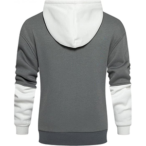 เสื้อฮู้ดดี้ปักลายคุณภาพสูงแบบสั่งทำพิเศษสำหรับผู้ชาย แนวแอคทีฟแวร์ ประดับด้วยคริสตัลแบบฮอตฟิกซ์ ลุคซันเฟด ซักย้อมสีเอซิด - Product Image 5