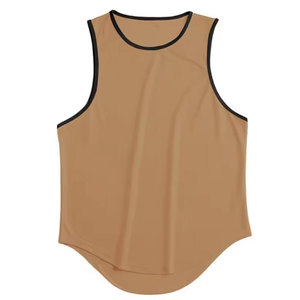 Débardeur de musculation pour homme en coton 100% de haute qualité, élastique, pour la musculation et l'entraînement en salle de sport - Product Image 2