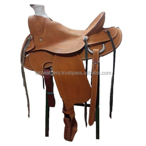 Selle de cheval en cuir Western Endurance conception personnalisée Western Roping Ranch Wade selle avec accessoires assortis personnalisation - Product Image 1