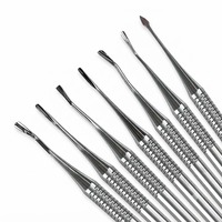 Ensemble de 7 proximateurs dentaires PDL de haute qualité, élévateurs luxateurs en acier inoxydable allemand, réutilisables, autoclavables, certifiés CE