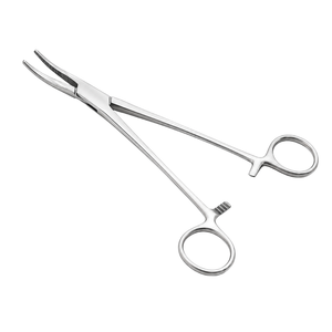 Pinzas Hemostáticas Curvas Schnidt, Herramienta Quirúrgica para Amigdalectomía, Instrumento Quirúrgico ORL, Reutilizable, de Acero Inoxidable - Product Image 3